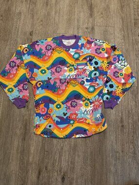 Disney Mickey Mouse Spirit Jersey Pullover Pride Collection Adult XS